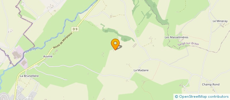 localisation de l'entreprise TY BIHAN  SAVIGNY SUR BRAYE