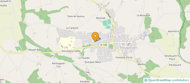 localisation de l'entreprise TY BIHAN AND CO  PLOUGONVEN