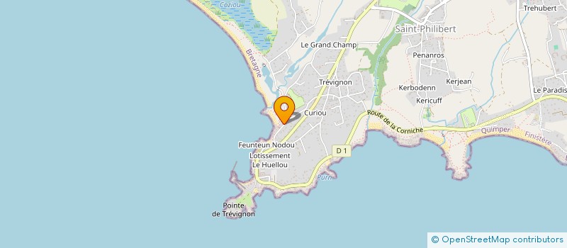 localisation de l'entreprise TY BIHAN ANNA  TREGUNC