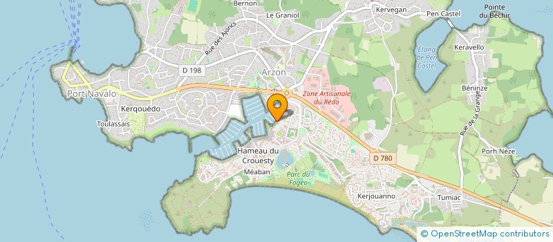 localisation de l'entreprise TY BILLY  ARZON