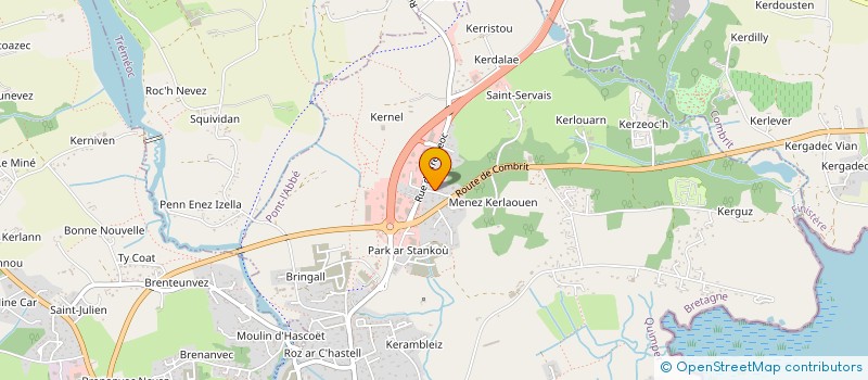 localisation de l'entreprise TY BOSS  PONT-L'ABBE