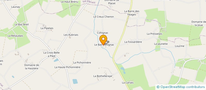 localisation de l'entreprise TY BREIZH à PIPRIAC