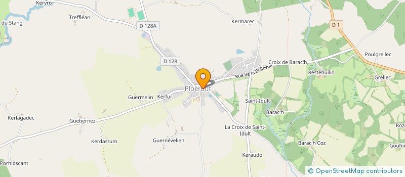 localisation de l'entreprise TY-BREIZH à PLOERDUT