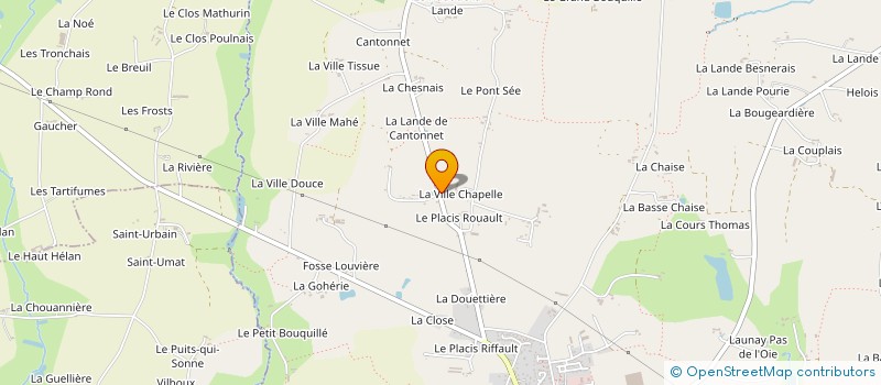 localisation de l'entreprise TY BREIZH FAMILY  ROMILLE