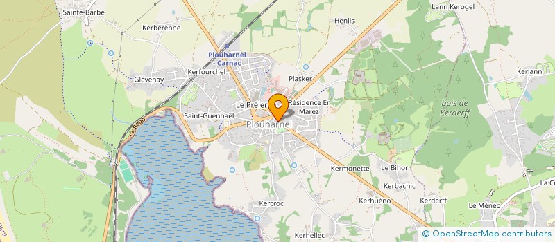 localisation de l'entreprise TY BREIZH MED  PLOUHARNEL