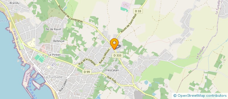 localisation de l'entreprise TY BUGALE  LA TURBALLE