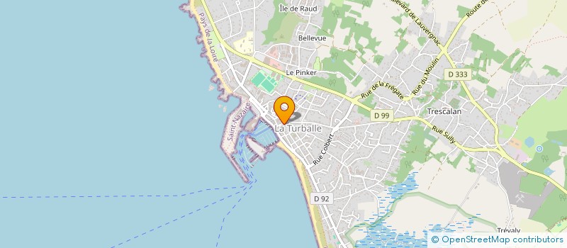 localisation de l'entreprise TY CHARLOTTE  LA TURBALLE