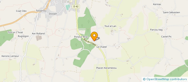 localisation de l'entreprise TY COAT CONSTRUCTION à PLESTIN-LES-GREVES