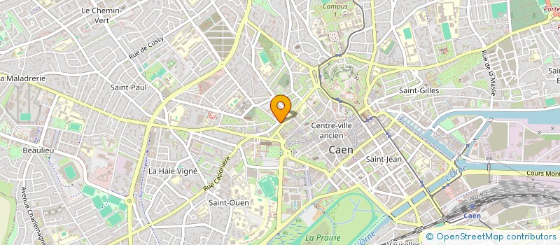localisation de l'entreprise TY COIFF à CAEN