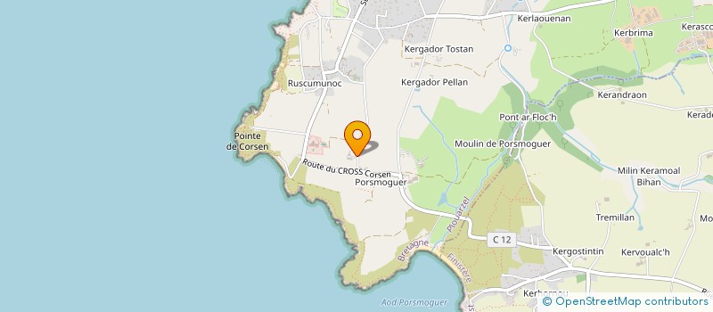 localisation de l'entreprise TY COLO  PLOUARZEL