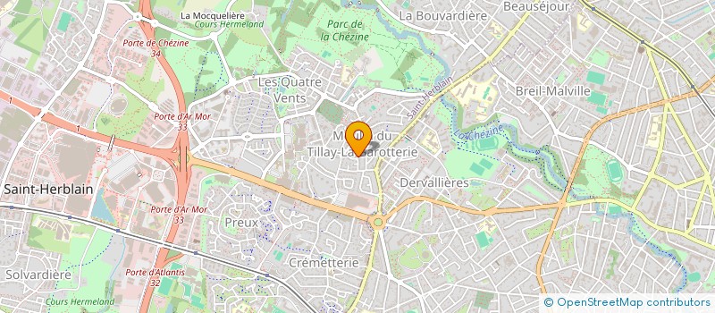 localisation de l'entreprise TY CONTRIE  SAINT-HERBLAIN