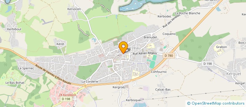 localisation de l'entreprise TY COQUELICOT DECO  SARZEAU