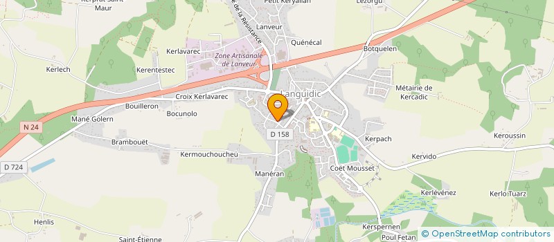 localisation de l'entreprise TY DAMSISSI  LANGUIDIC