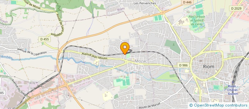 localisation de l'entreprise TY FAMI  MOZAC