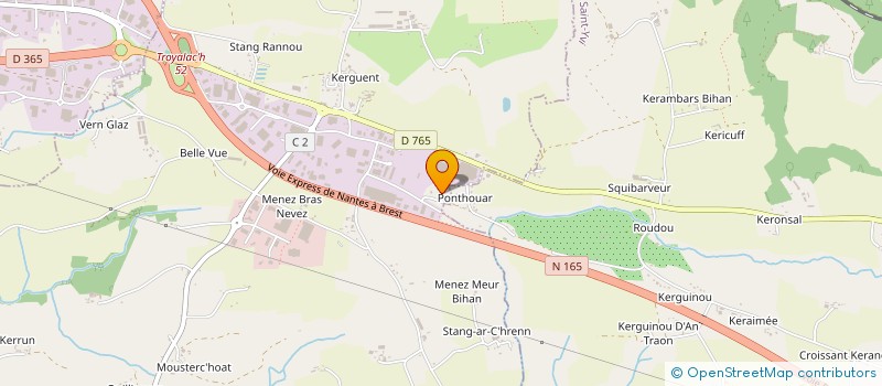 localisation de l'entreprise TY FANCHIC à FOUESNANT