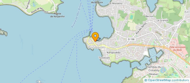 localisation de l'entreprise TY FELM  ARZON