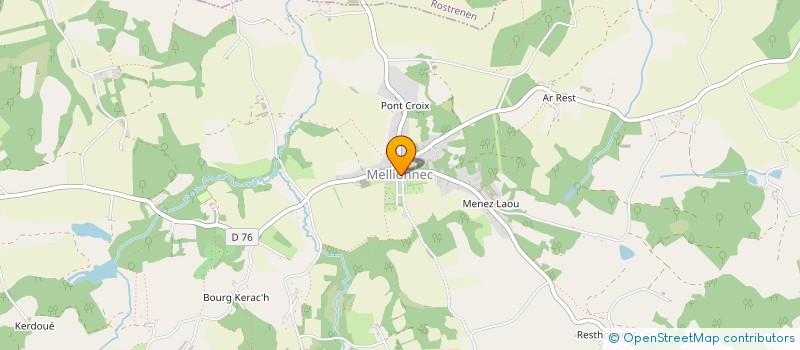 localisation de l'entreprise TY FILMS PRODUCTION  MELLIONNEC