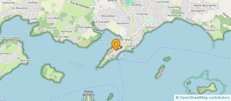 localisation de l'entreprise TY FLOUR  ARRADON