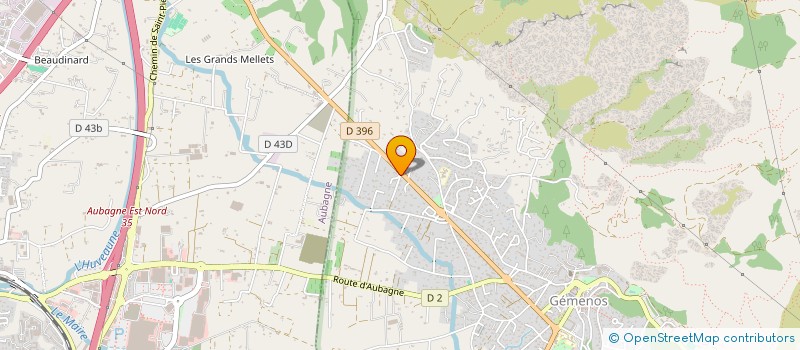 localisation de l'entreprise TY GEM  GEMENOS