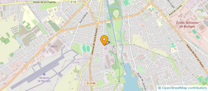 localisation de l'entreprise TY GOFF  BOURGES