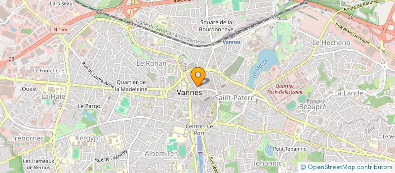 localisation de l'entreprise TY-GWELLAN à VANNES