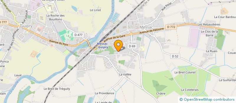 localisation de l'entreprise TY GWEN  GRAND-FOUGERAY