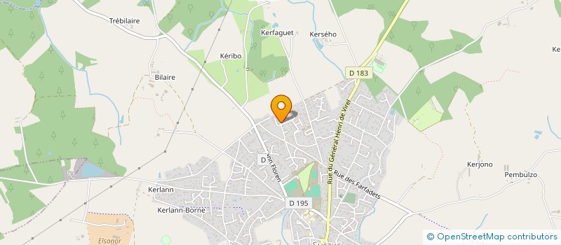 localisation de l'entreprise TY GWENN LOC  SURZUR