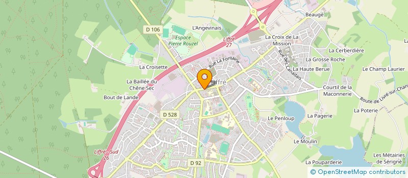 localisation de l'entreprise TY HEA  LIFFRE