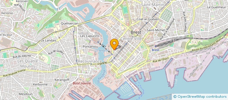 localisation de l'entreprise TY HEOL à BREST
