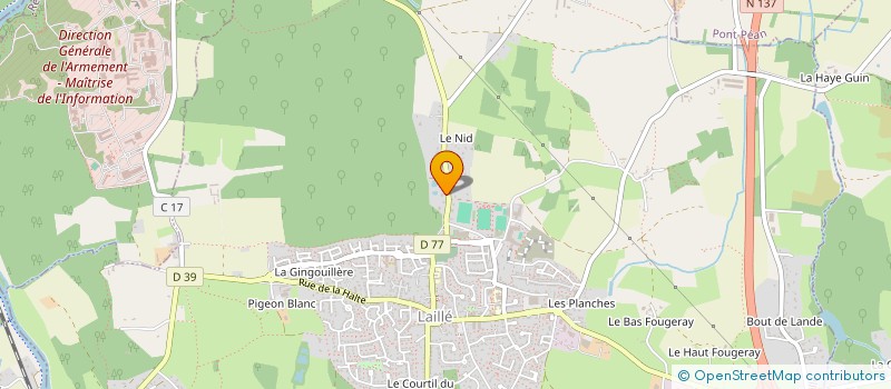 localisation de l'entreprise TY HOAL-VAT  LAILLE