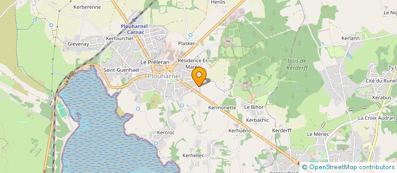 localisation de l'entreprise TY-HOPLA  PLOUHARNEL