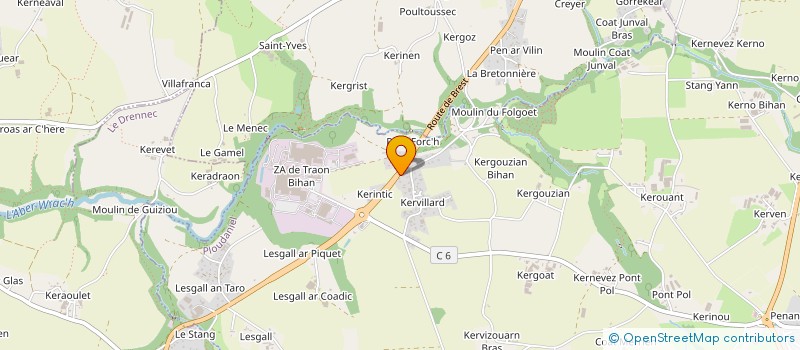 localisation de l'entreprise TY IMMO  PLOUDANIEL