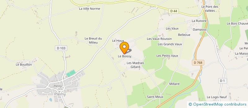 localisation de l'entreprise TY ISOL 56 à PLEMY