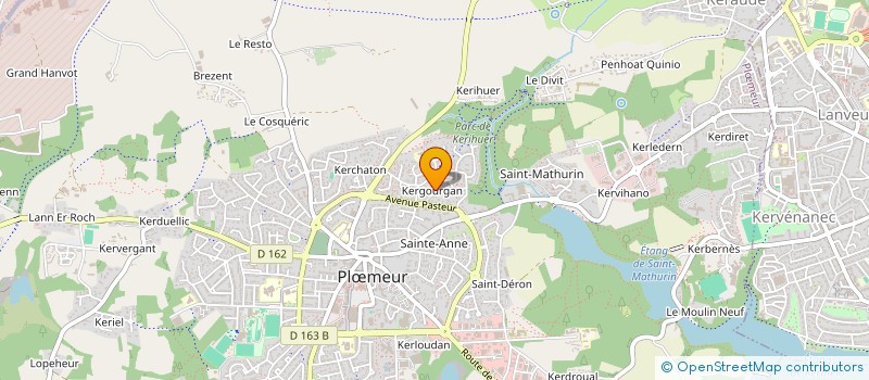 localisation de l'entreprise TY JANIG à PLOEMEUR