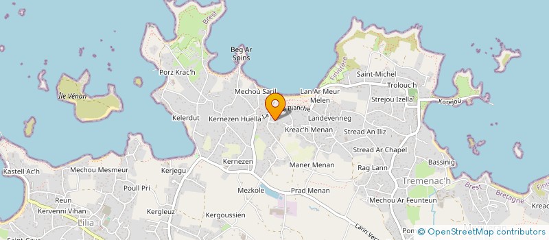 localisation de l'entreprise TY JCB  PLOUGUERNEAU