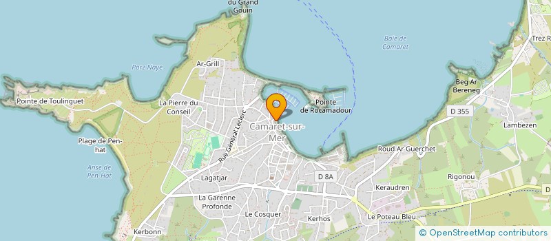 localisation de l'entreprise TY'KAM  CAMARET-SUR-MER