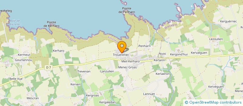 localisation de l'entreprise TY KANAK  CLEDEN-CAP SIZUN