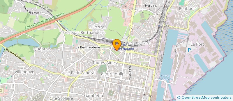 localisation de l'entreprise TY KASHA  SAINT-NAZAIRE