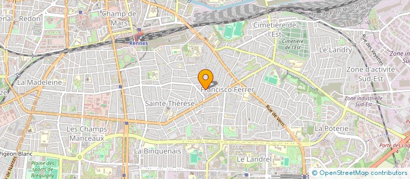 localisation de l'entreprise TY KEM  RENNES