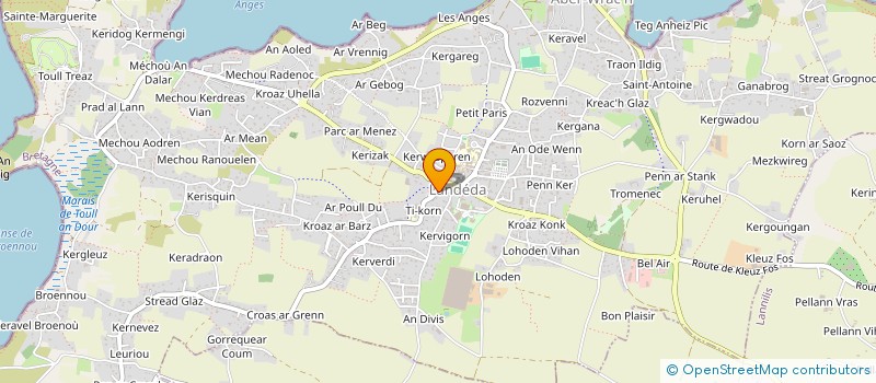 localisation de l'entreprise TY KER  LANDEDA