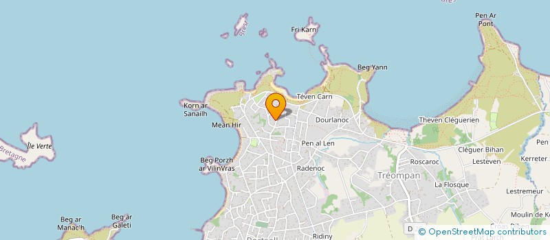 localisation de l'entreprise TY KER PORSGUEN  PLOUDALMEZEAU