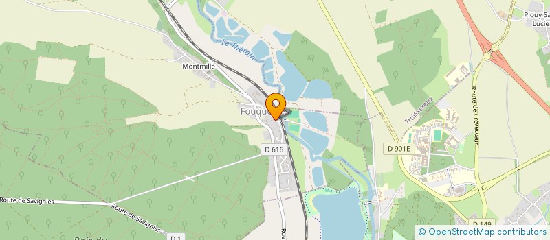 localisation de l'entreprise TY KERLAOUEN  FOUQUENIES