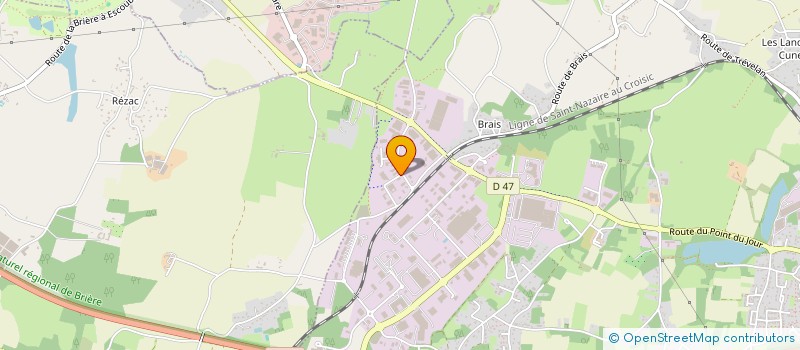 localisation de l'entreprise TY KETAK  SAINT-NAZAIRE