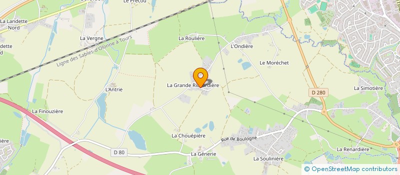 localisation de l'entreprise TY KFE  AUBIGNY-LES CLOUZEAUX