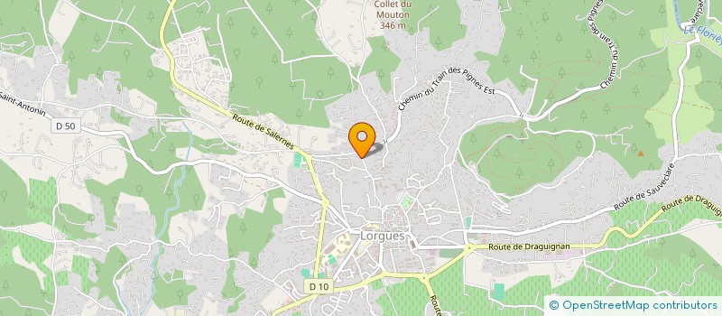 localisation de l'entreprise TY LAOUEN  LORGUES