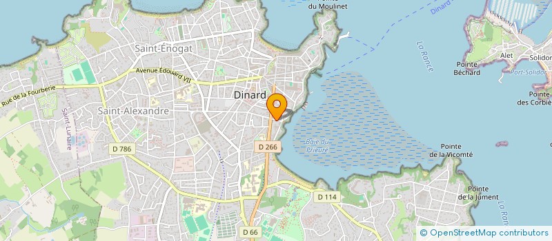 localisation de l'entreprise TY LAOUEN  DINARD