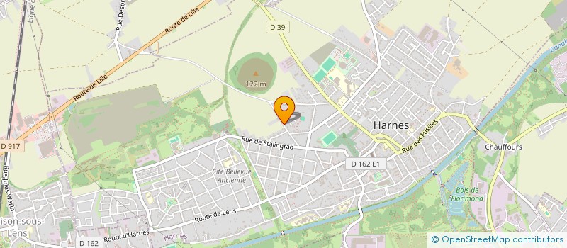 localisation de l'entreprise TY LOGISTICS  HARNES