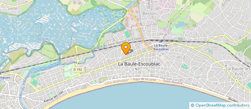 localisation de l'entreprise TY LOUARNIC  LA BAULE-ESCOUBLAC