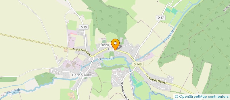 localisation de l'entreprise TY MAD  BEZU-SAINT-ELOI