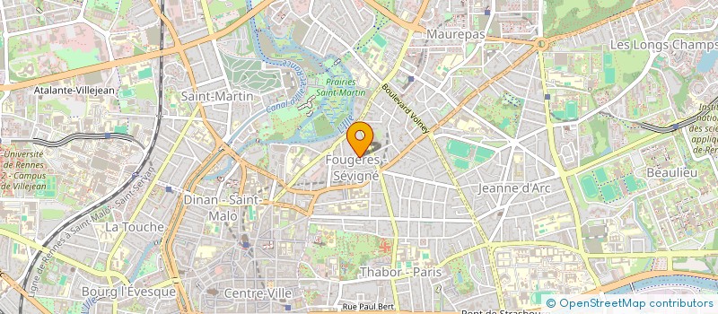 localisation de l'entreprise TY MAD CLUB à RENNES
